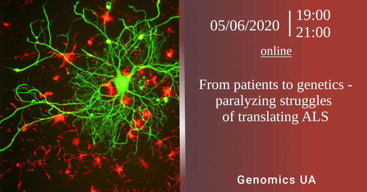 Lecture: From patients to genetics – paralyzing struggles of translating ALS by Sophie Imhof